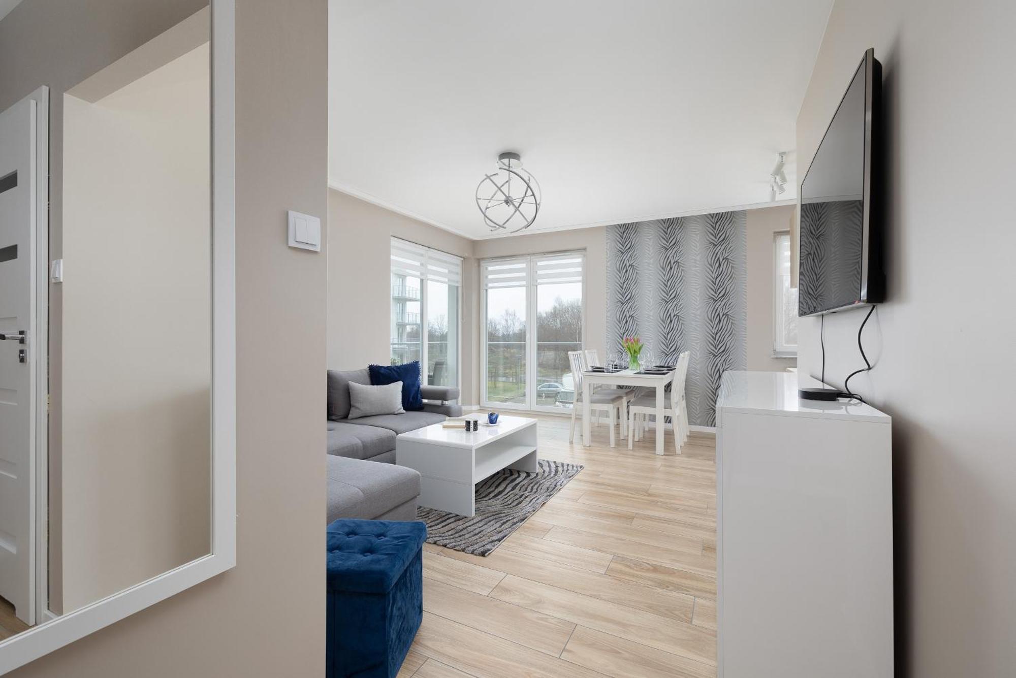 Seaside Porta Mare With Balcony By Renters Apartment Kolberg